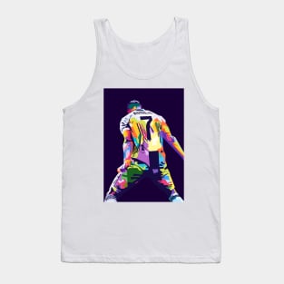 Cristiano Ronaldo Siu Pop Art Tank Top